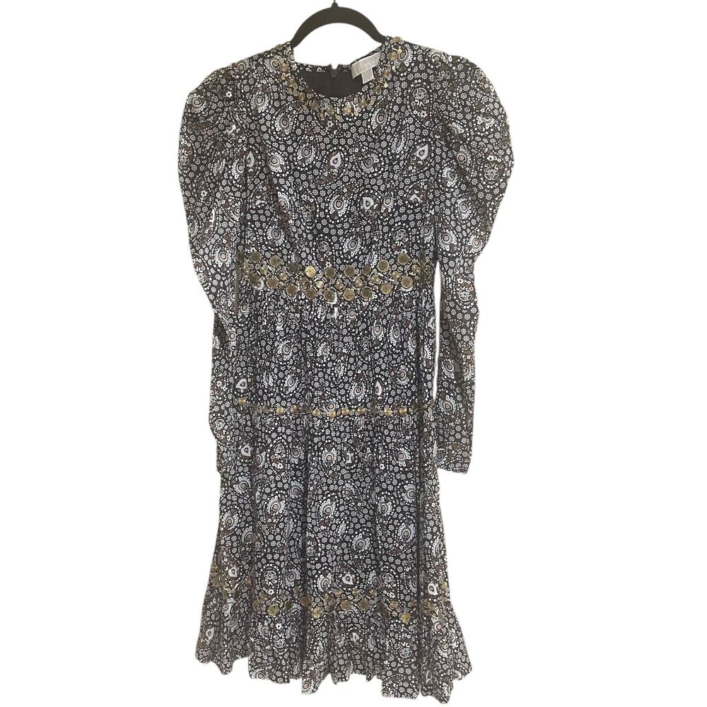 Michael Kors embellished paisley dress - Picture 3 of 9